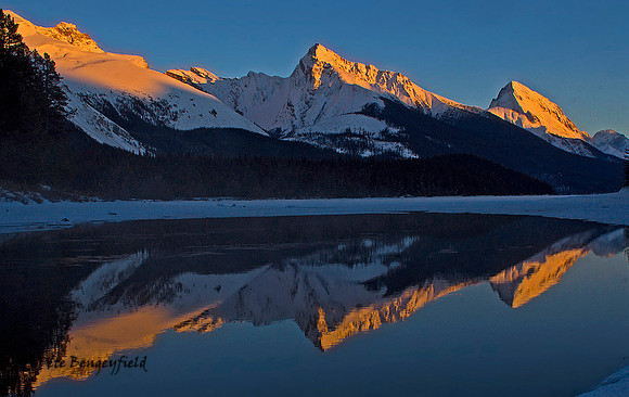 Alpenglow Reflection