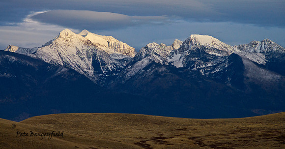 First Snow - Mission Mountains.